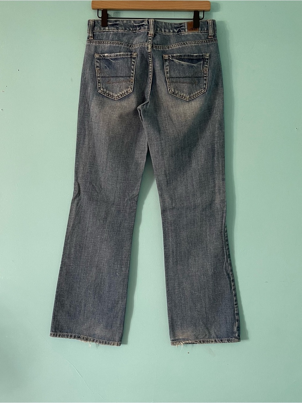 American Eagle Vintage Low Rise Flare Kick Jean 4 Tomboy Boyfriend Hong Kong